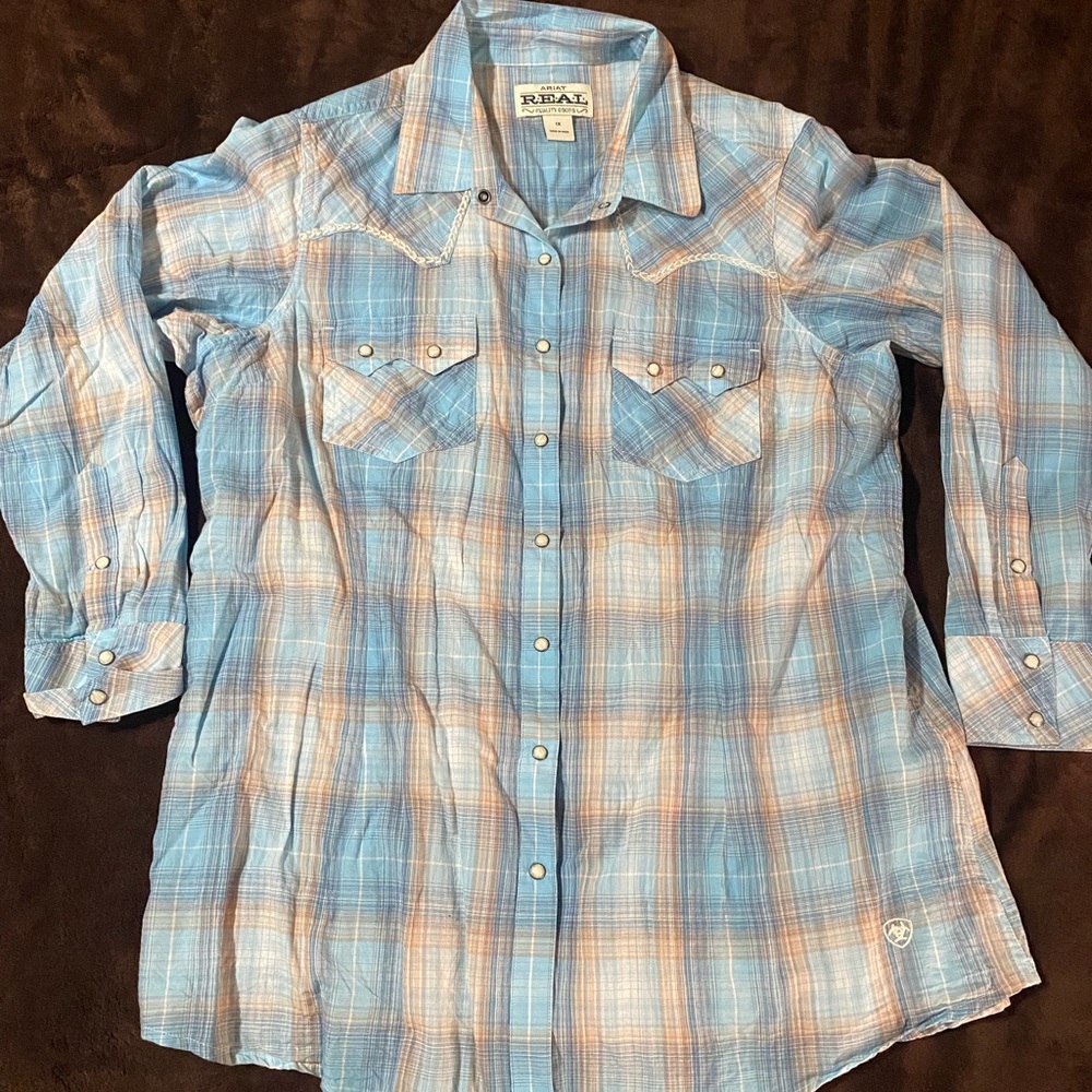 Ariat long sleeve button up